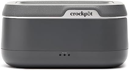 Portable Electric Crock-Pot Portable Electric Lunch Box Food Warmer 28oz S14W - Mini Personal Food Warmer for Healthy Meal Prep - Default Title