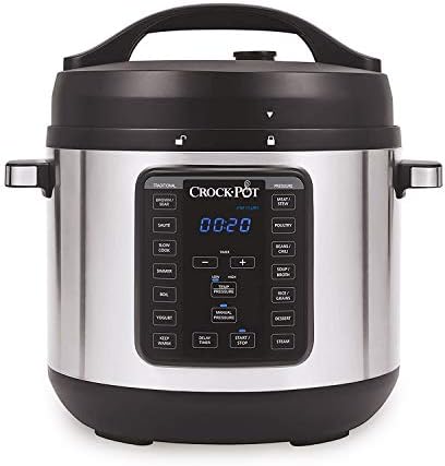 Smart Digital Crock-Pot 8 Quart Express Crock Multi-Use Pressure Cooker S05K - Smart Multi-Functional Electric Pressure Cooker - Default Title