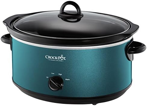 Large Capacity Crock-Pot 7 Quart Manual Slow Cooker – Turquoise S25U - Large Capacity Electric Stew Pot & Slow Cooker - Default Title