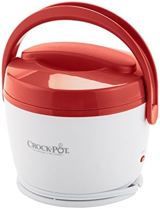 Leak-Proof Crock-Pot Portable Lunch Food Warmer – Red S04M - Leak-Proof Heated Bento Box Lunch Warmer Detail