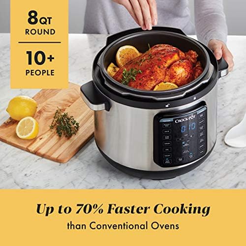 Smart Digital Crock-Pot 8 Quart Express Crock Multi-Use Pressure Cooker S05K - Smart Multi-Functional Electric Pressure Cooker Detail