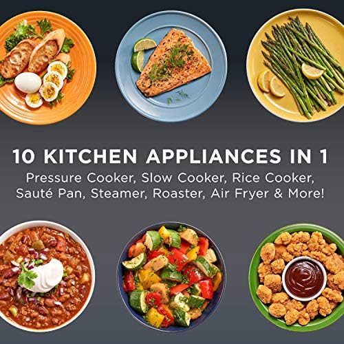 Multi-Functional Electric Crock-Pot Express Crisp 8 Quart 10-in-1 Pressure Cooker S06F - High-Pressure Instant Pot for Quick Family Dinners Detail